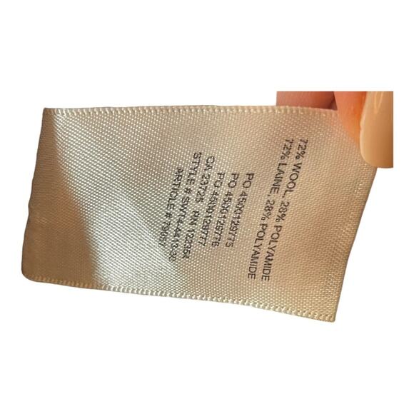 Aritzia Wilfred Coat Rialto Shirt Jacket Belted 72% Wool Shacket Tan Size XS - Picture 15 of 15